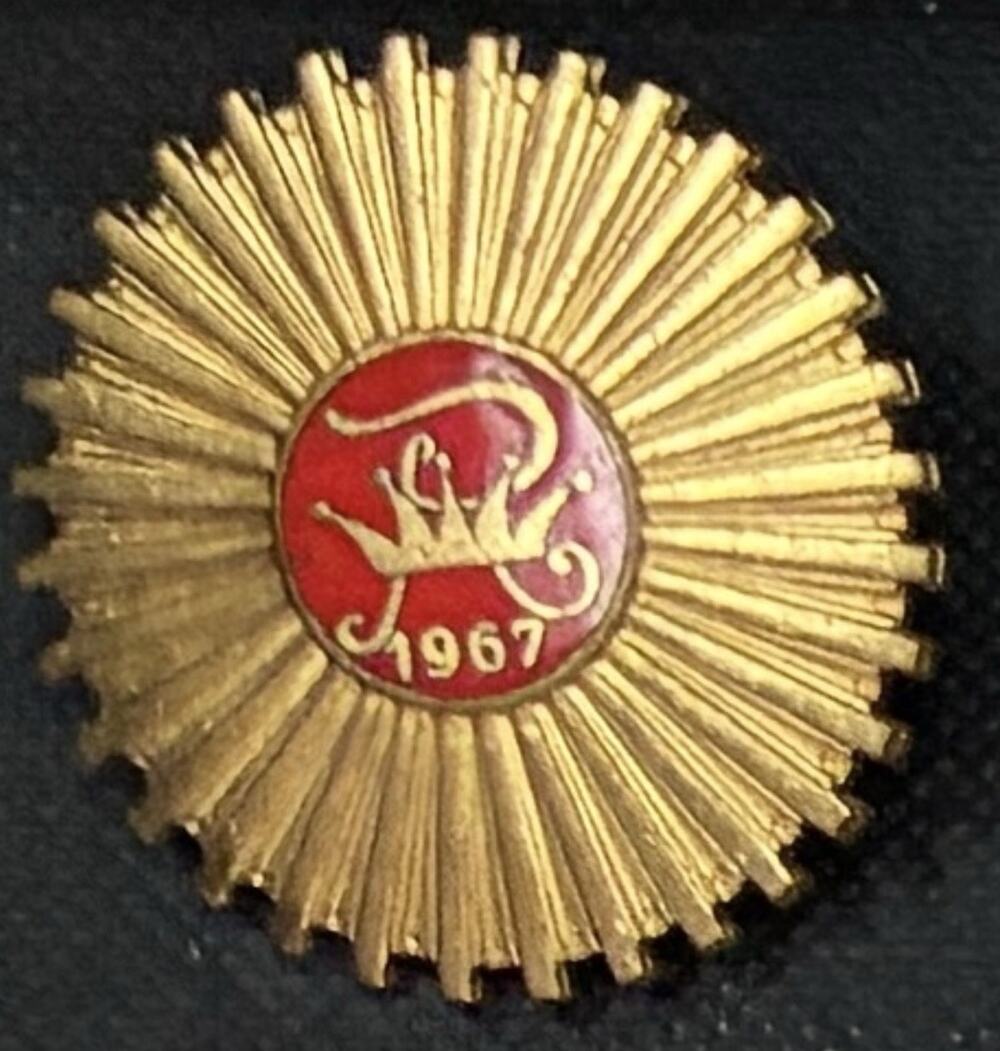 Rex 1967 Lady's Ducal Pin New Orleans Mardi Gras Krewe favor